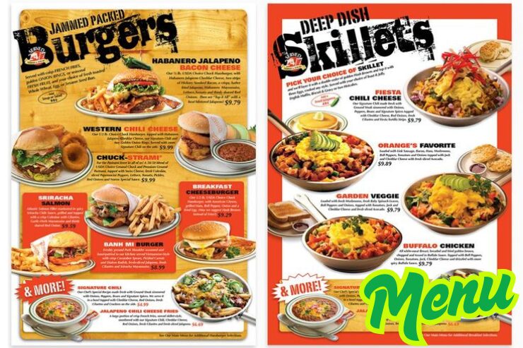 Norm’s Restaurant menu